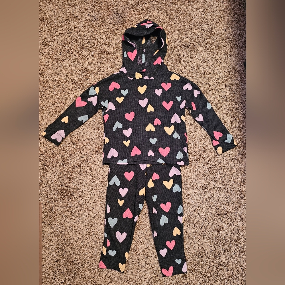 Garanimals 2Pc Heart Outfit